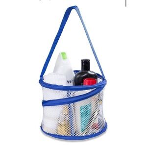 5 Pack Mesh Shower Caddy, Portable Dorm Shower Bag Organizer Travel NEW